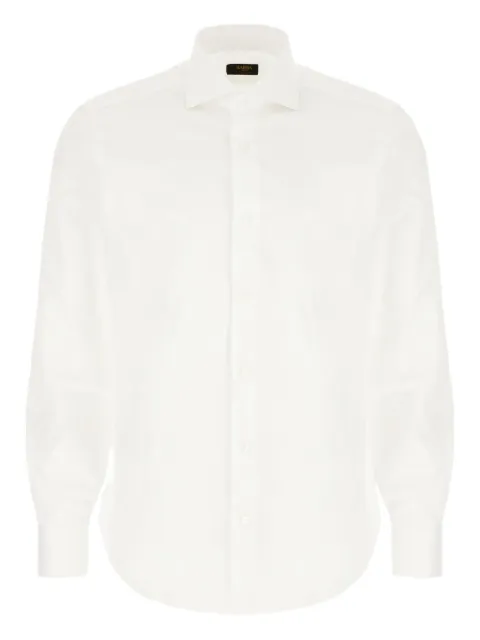Barba button-cuff shirt