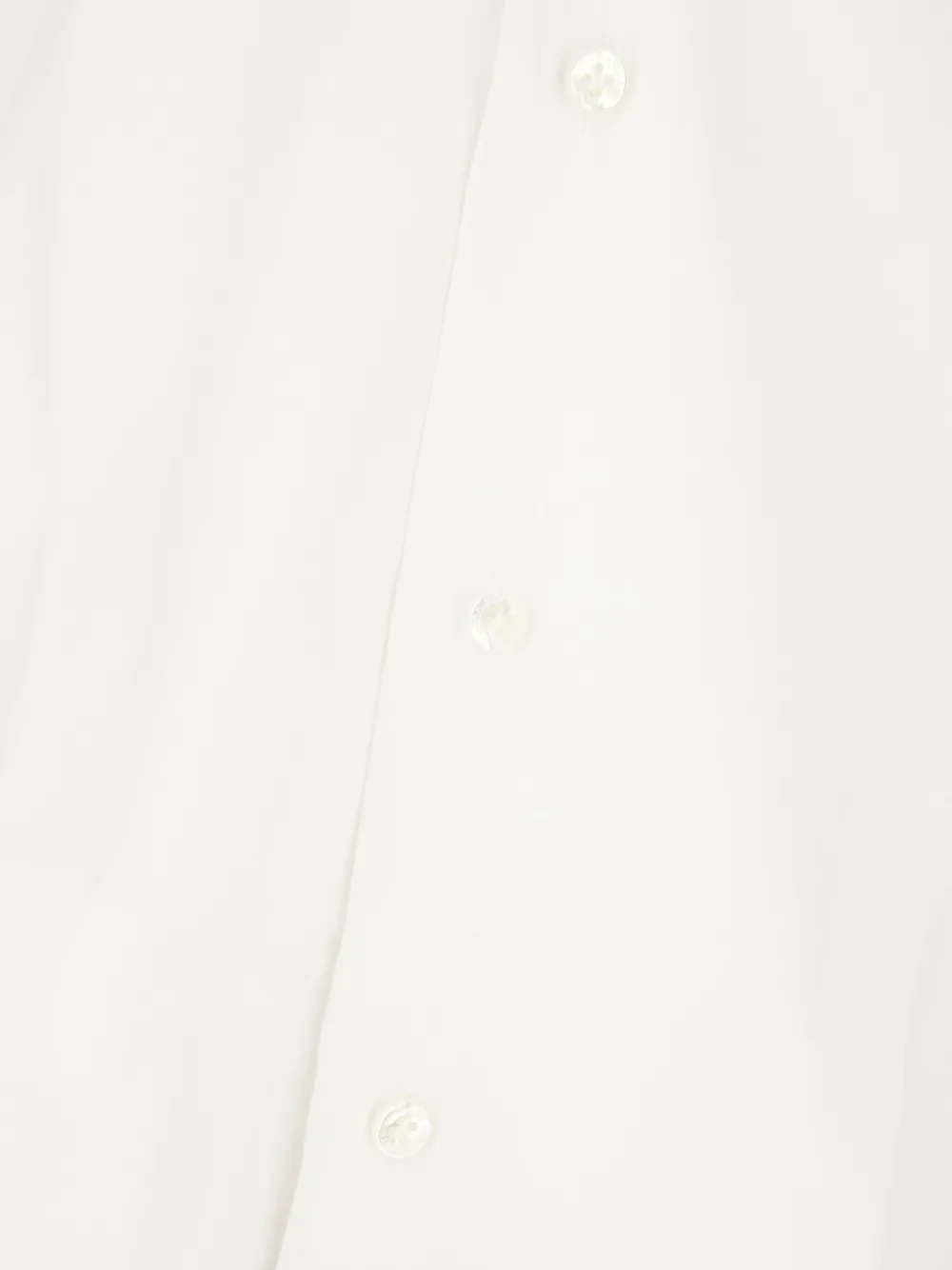 Barba Overhemd met geknoopte cuff Wit