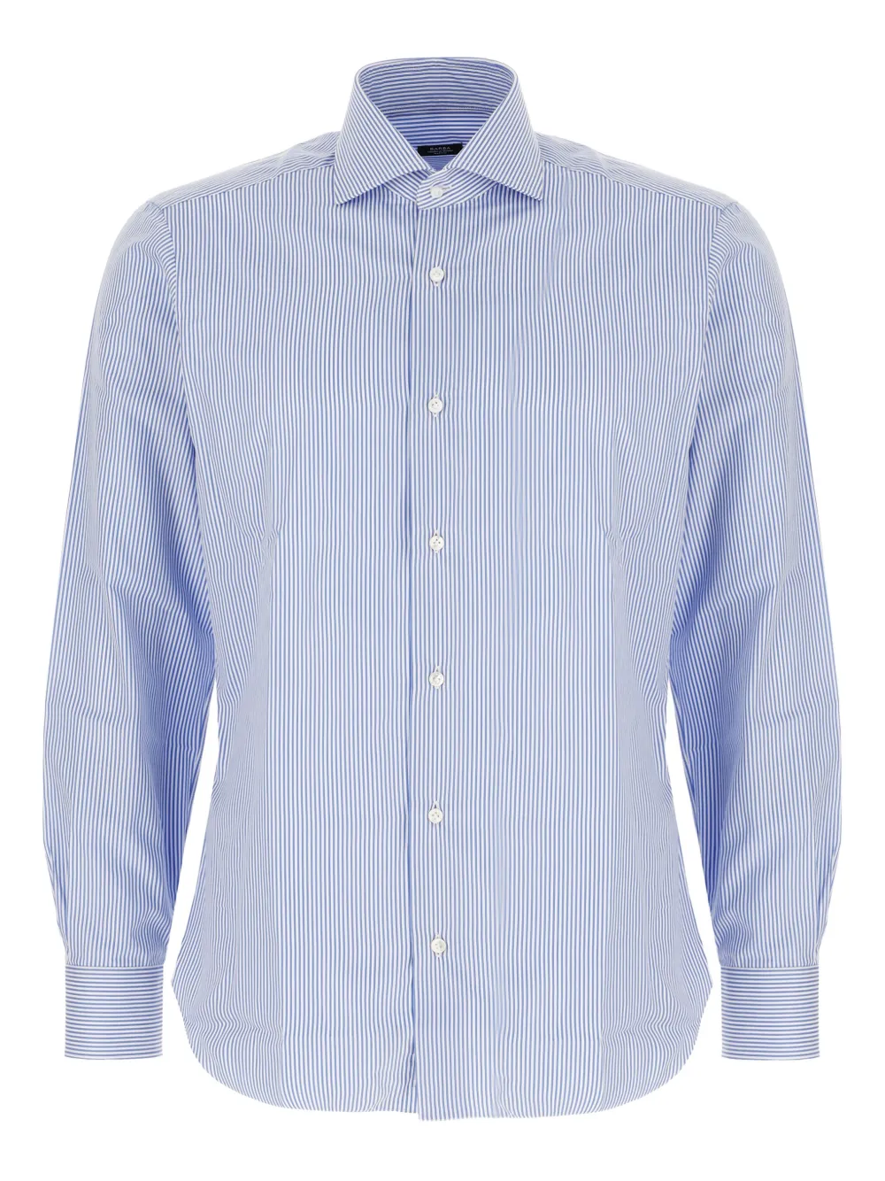Barba striped long-sleeve shirt | Blue | Image 1