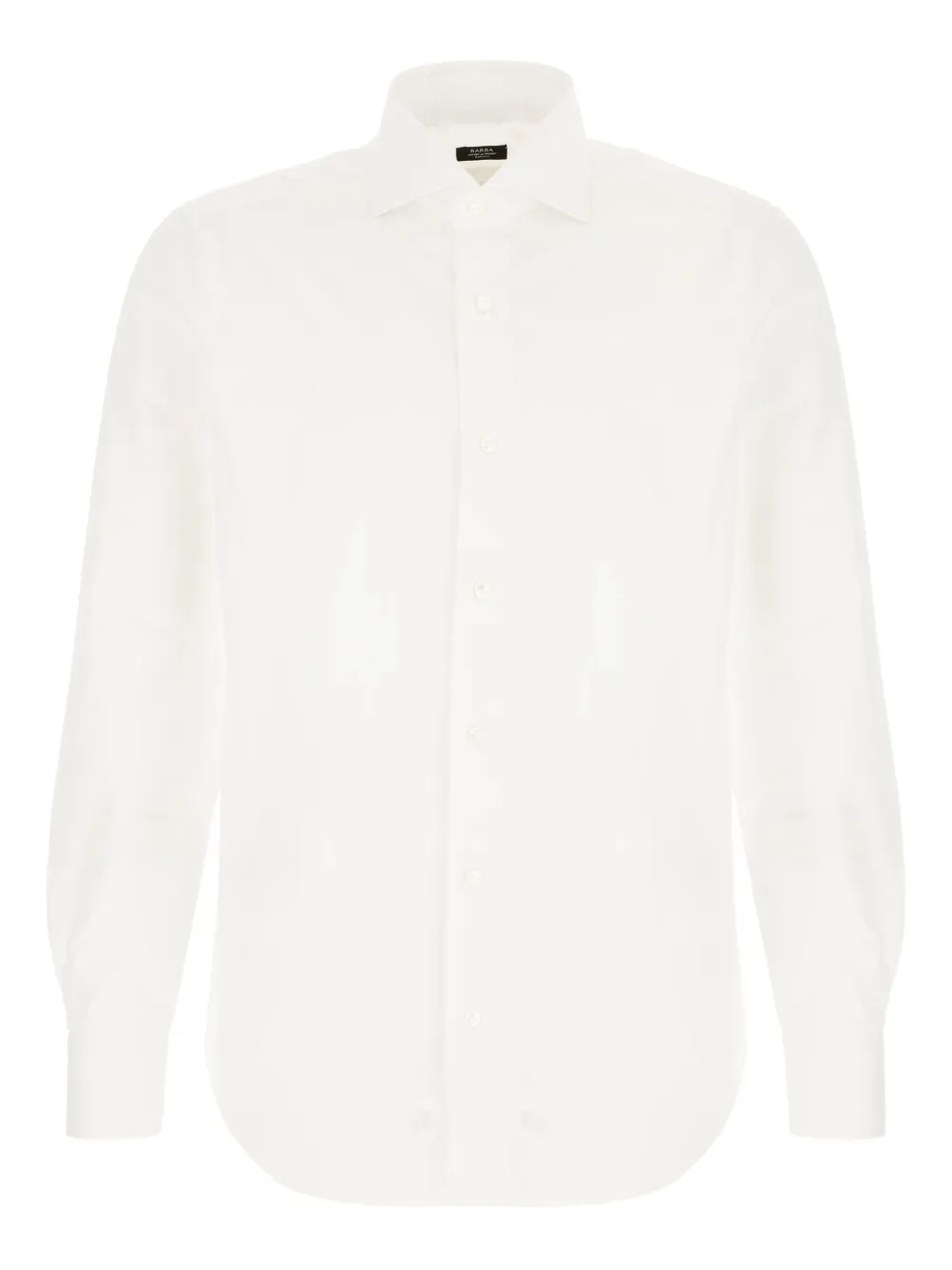 Barba long-sleeve button-cuff shirt | Neutrals | Image 1