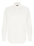 Barba long-sleeve button-cuff shirt - Neutrals
