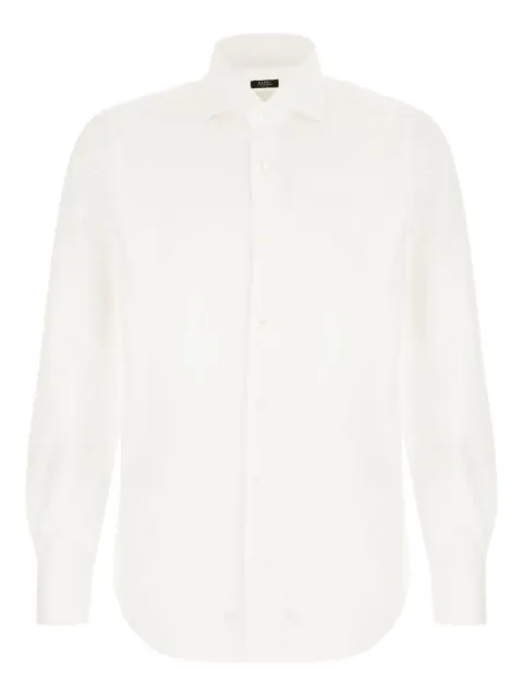 Barba long-sleeve button-cuff shirt