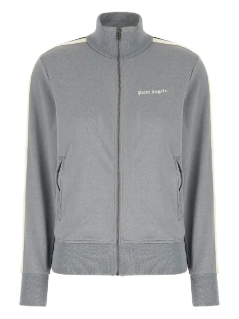 Palm Angels sweat zippé à rayures