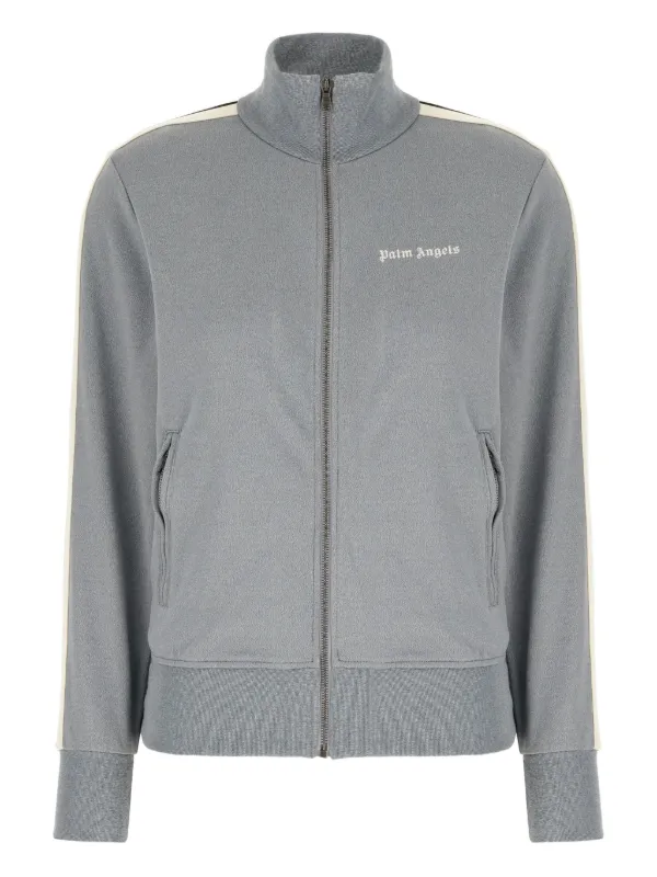 Palm Angels ジップアップ スウェットシャツ | グレー | FARFETCH JP