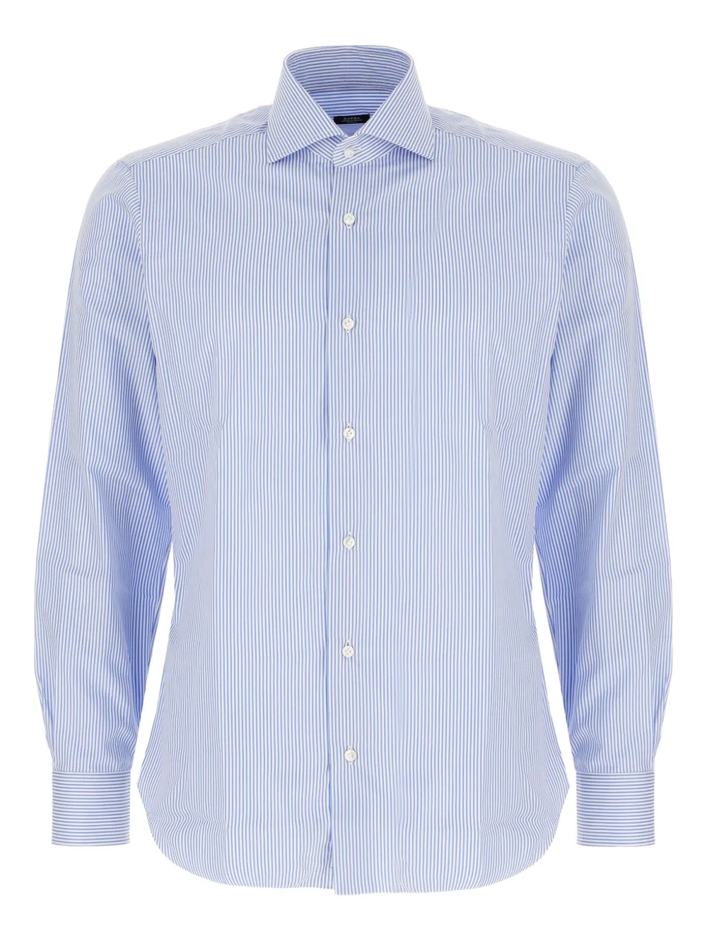 Barba striped long-sleeved shirt | Blue | Image 1