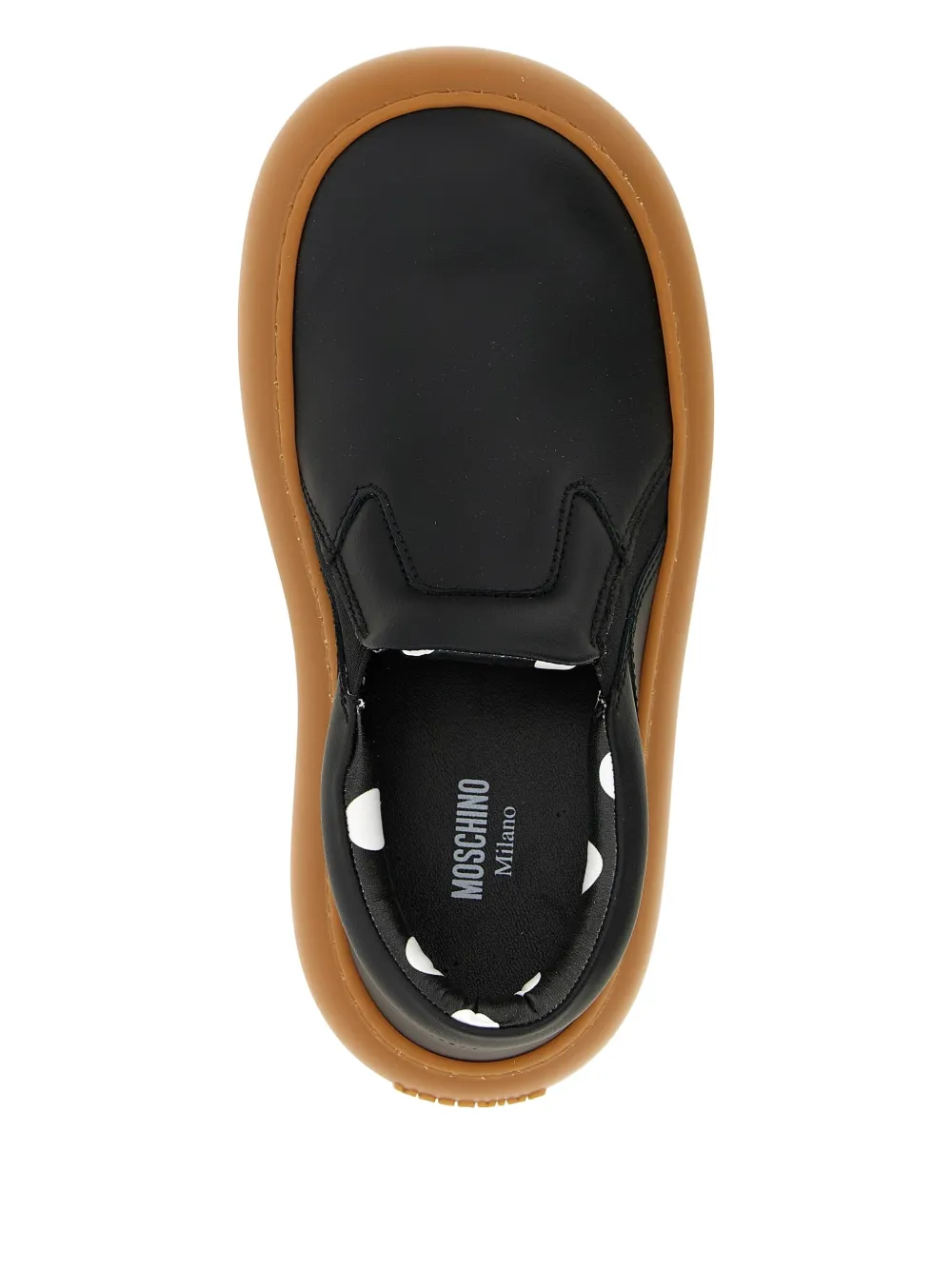 Moschino Ollie slip-on sneakers Black