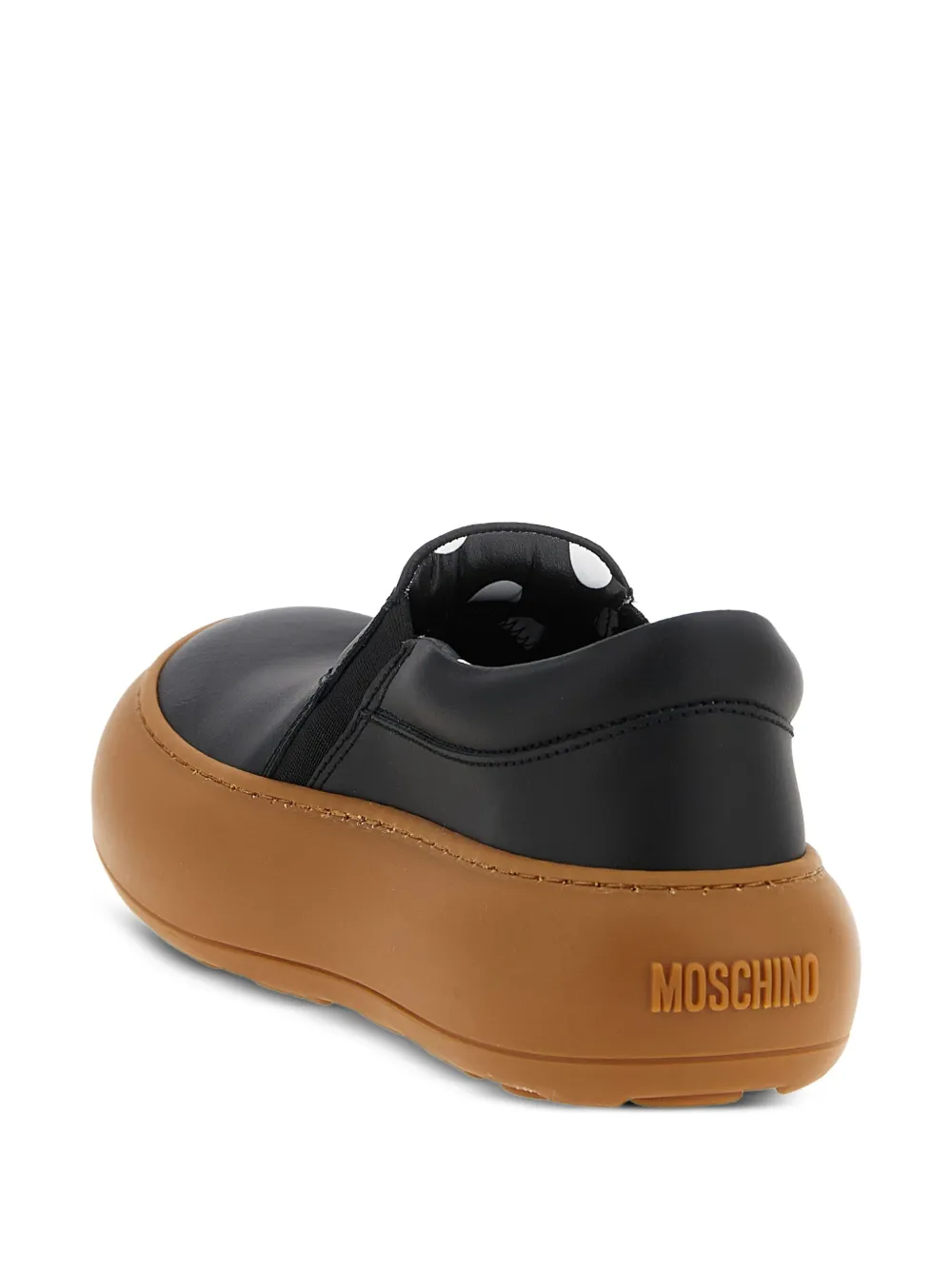 Moschino Ollie slip-on sneakers Black