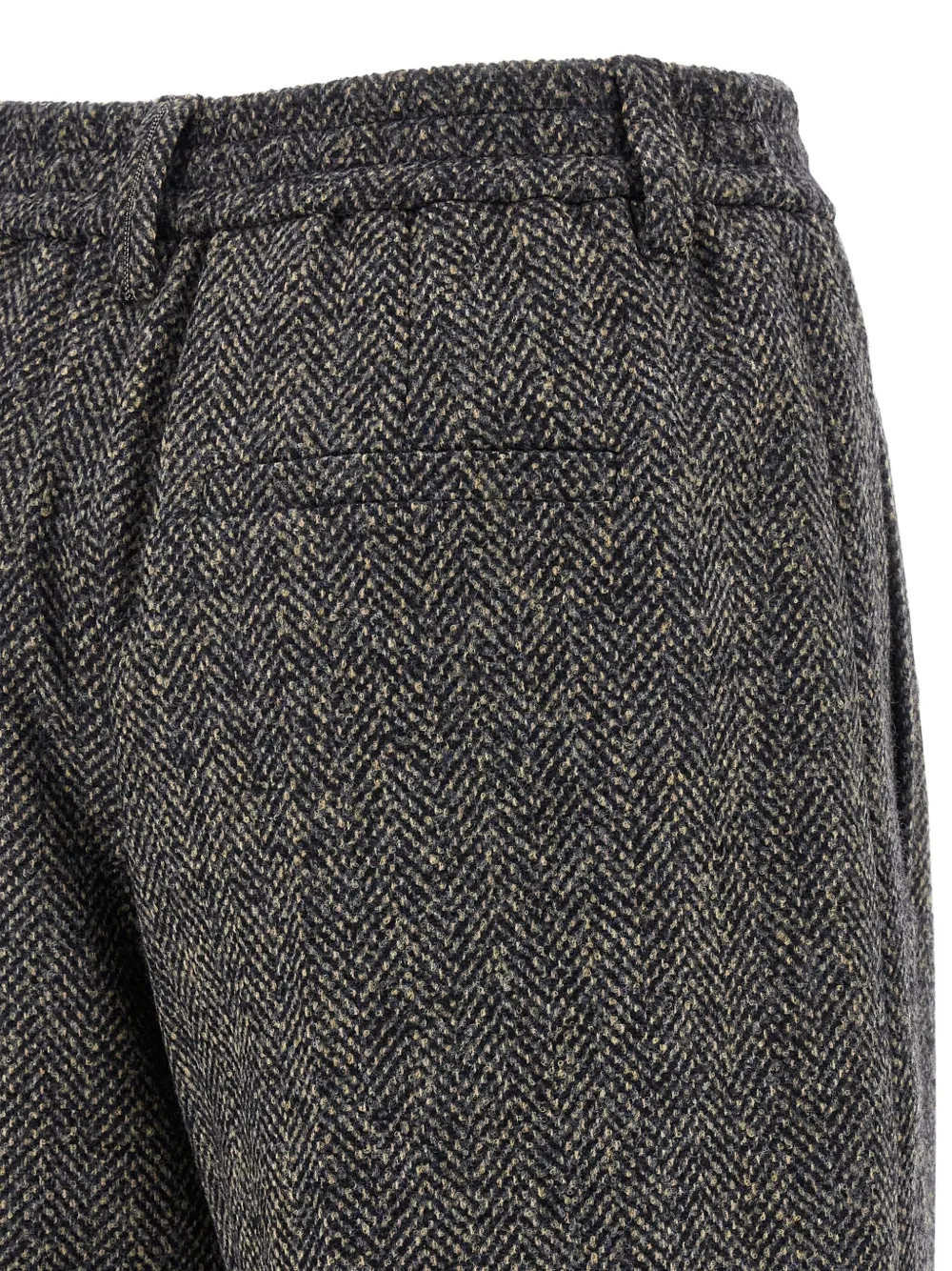 Brunello Cucinelli herringbone shorts Grijs