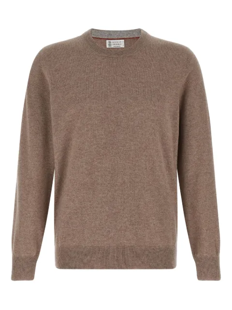 Brunello Cucinelli crew-neck cashmere sweater