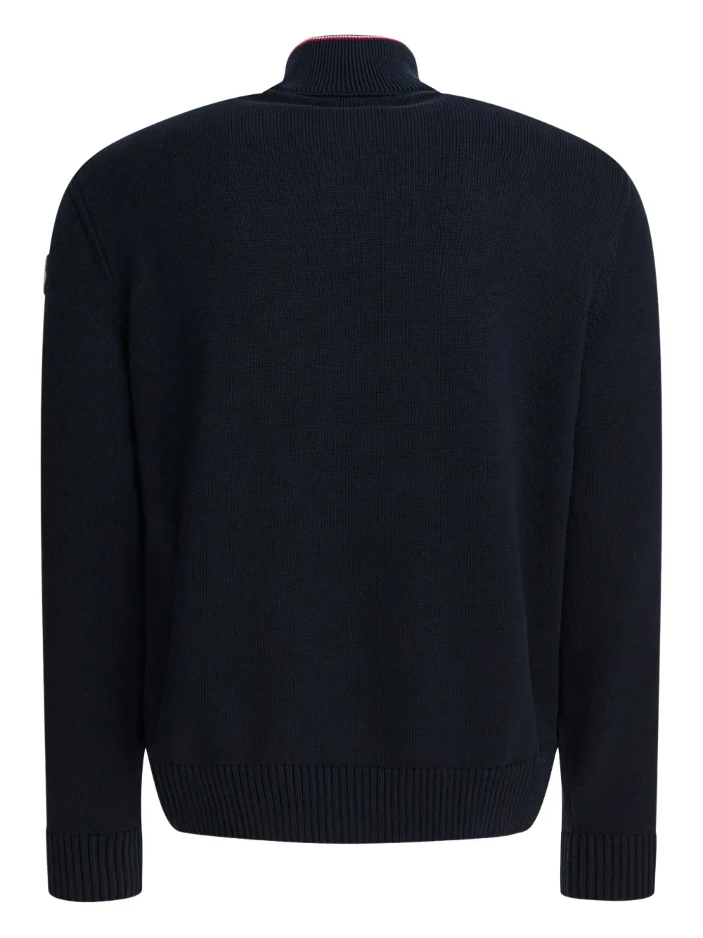 Moncler quilted-panels jacket Blauw