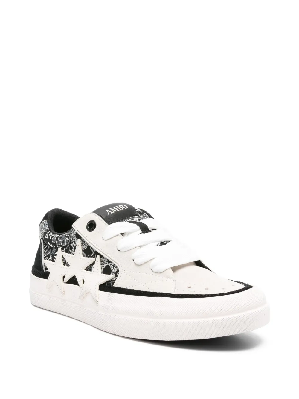 AMIRI Bandana Sunset paisley star sneakers | Low-Tops | Image 2