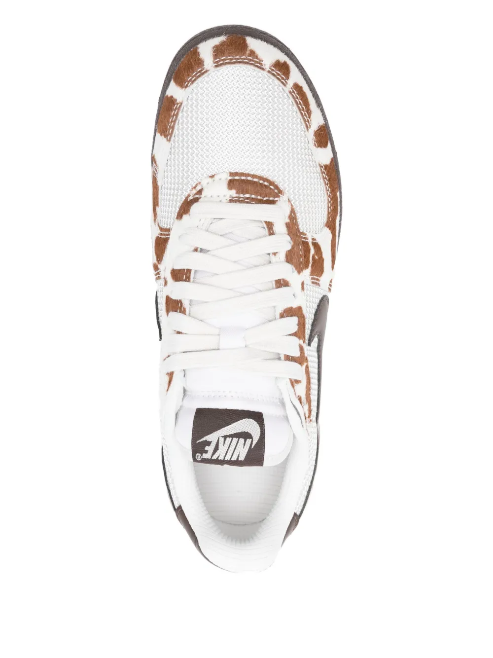 Nike Field General sneakers met kalfshaar Wit