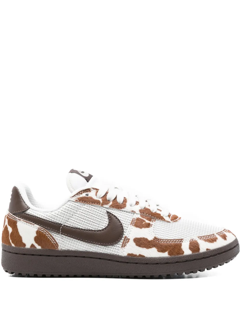Nike Field General Calf-hair Sneakers In White