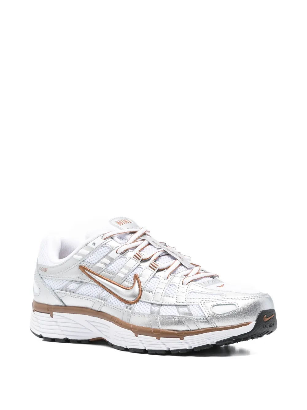Nike P-6000 low-top sneakers Zilver