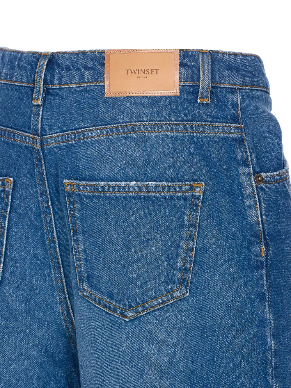 TWINSET seam pocket jeans Blauw