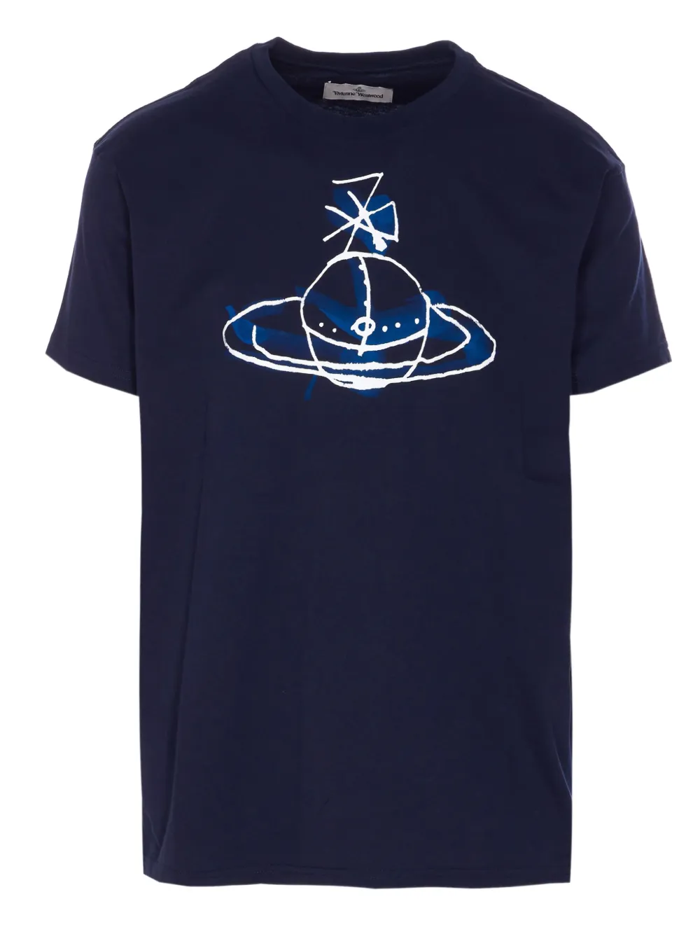 Vivienne Westwood Orb-print T-shirt - ブルー Vivienne Westwood Orb-print T-shirt - ブルー