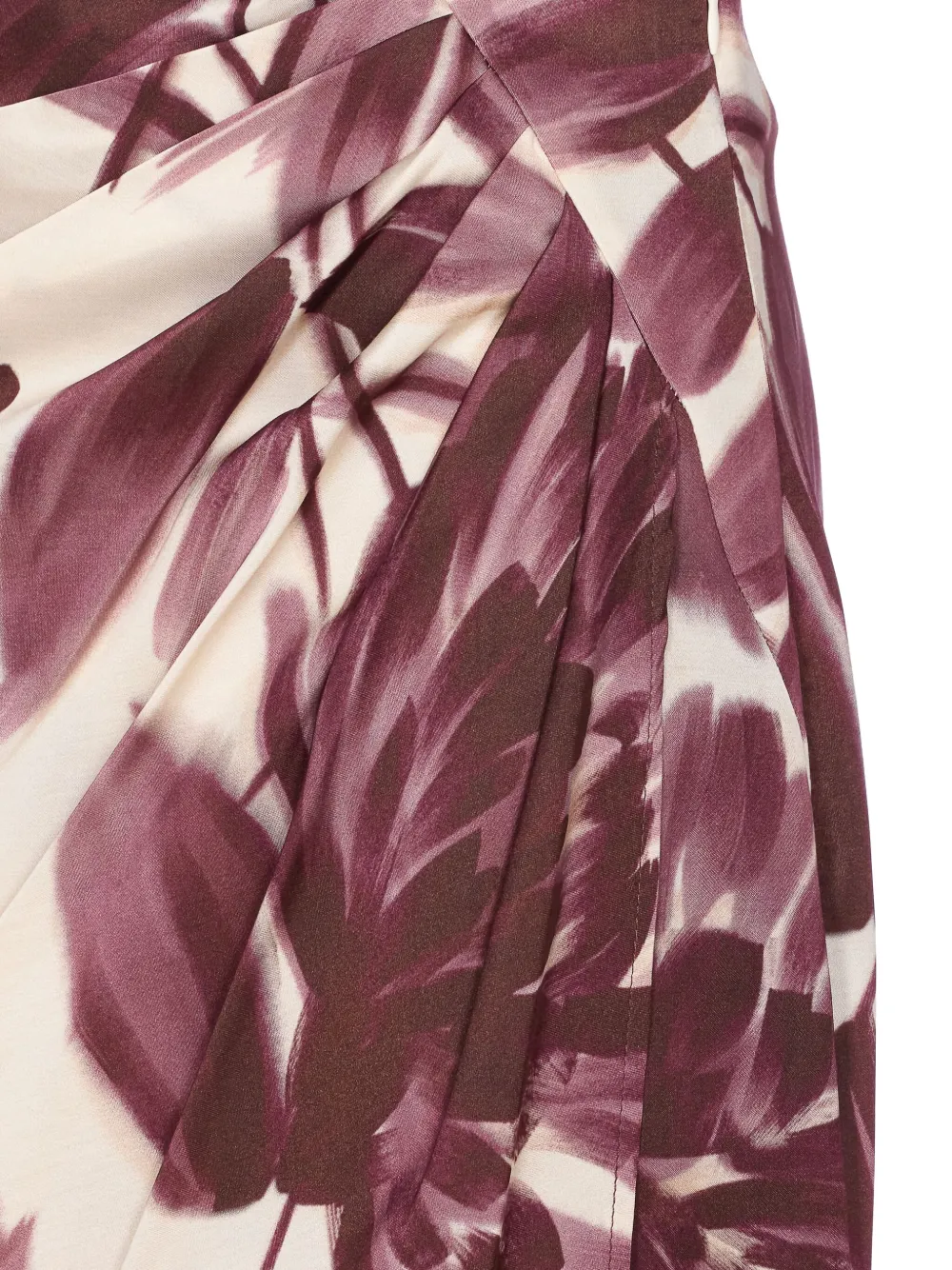 TWINSET floral logo midi skirt Vivaci