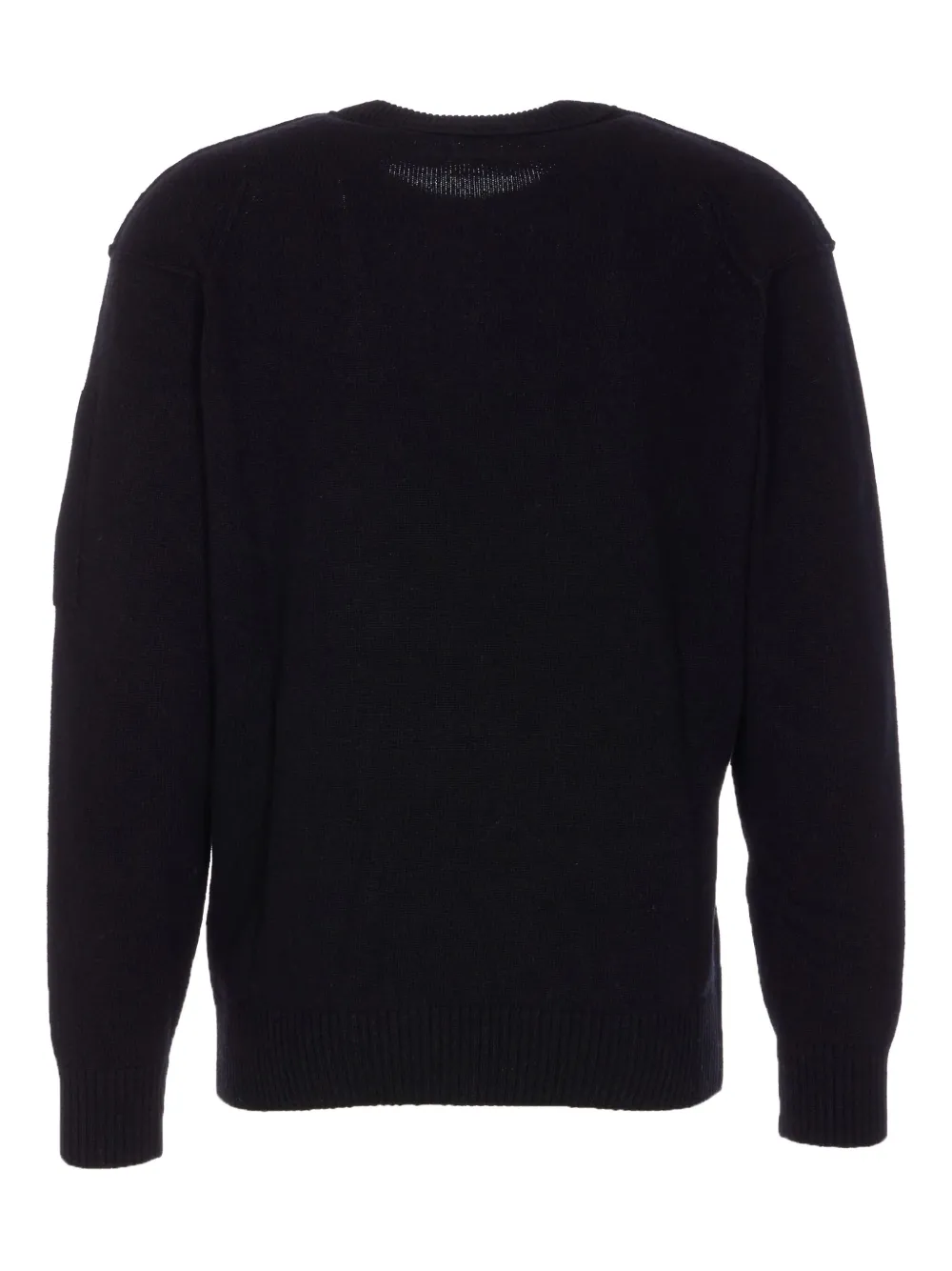 C.P. Company goggle-logo crewneck sweater Zwart