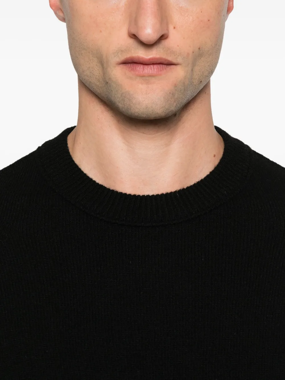 C.P. Company Trui met ronde hals en logo Zwart