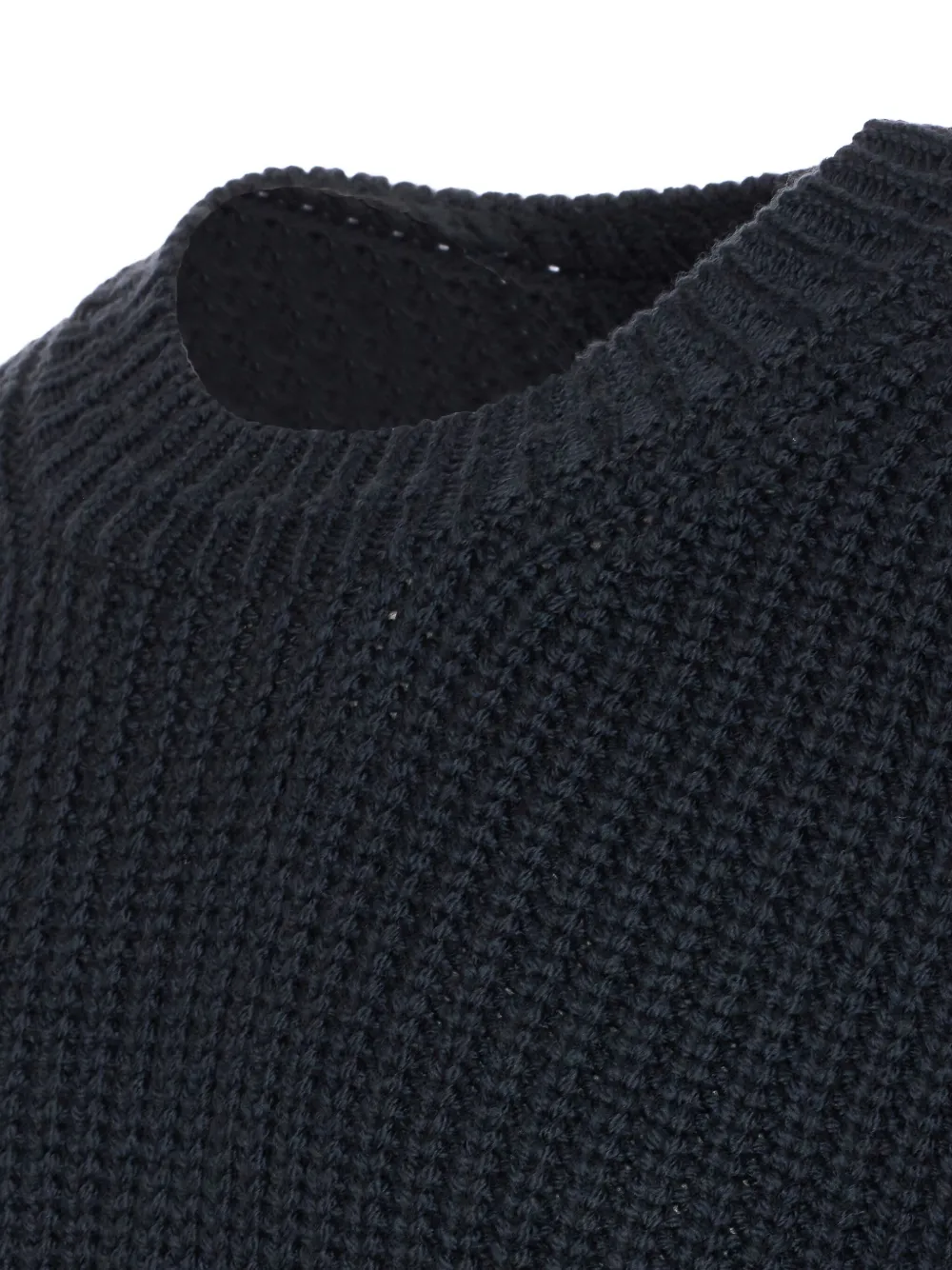 TOM FORD ribbed crewneck sweater Blauw