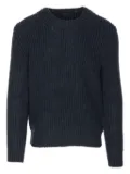 TOM FORD ribbed crewneck sweater - Blue