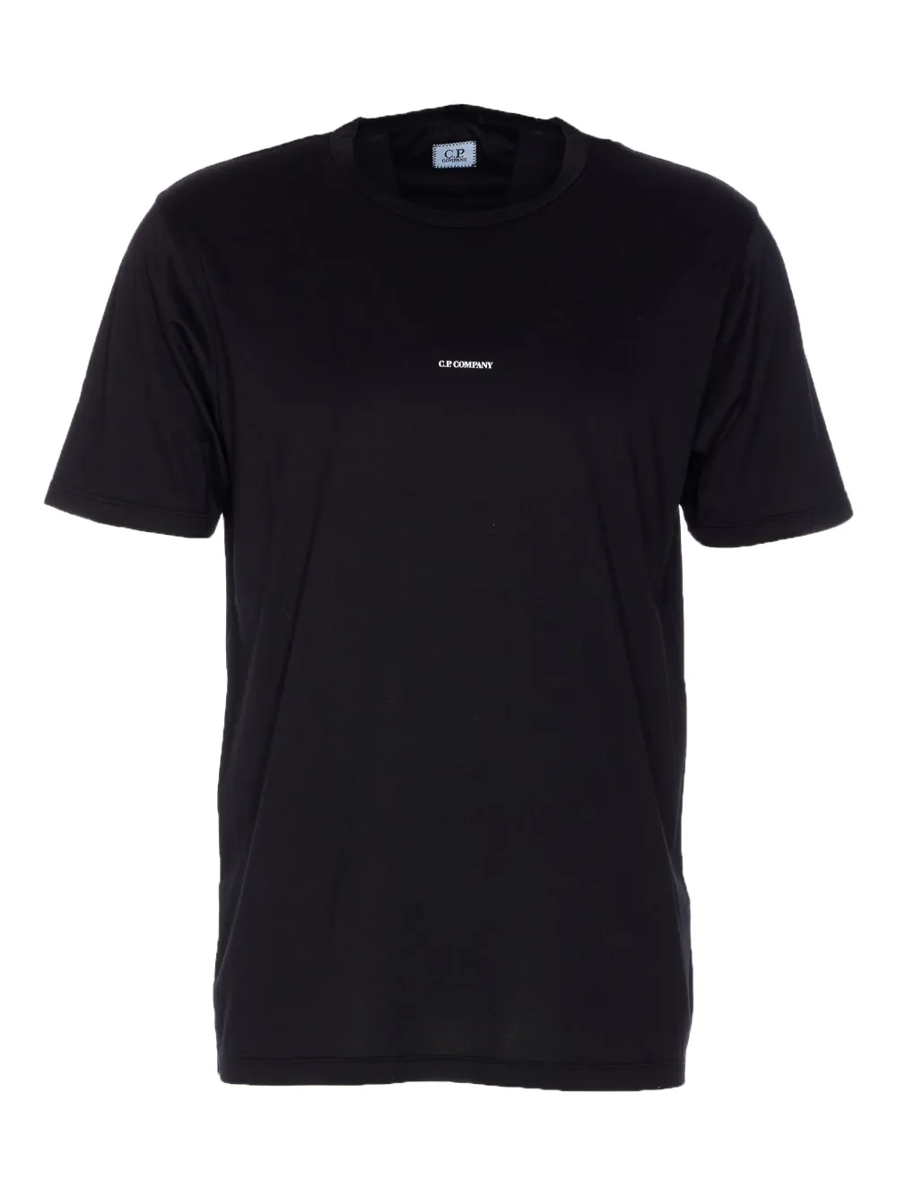 C.P. Company logo-detail crew-neck T-shirt Zwart