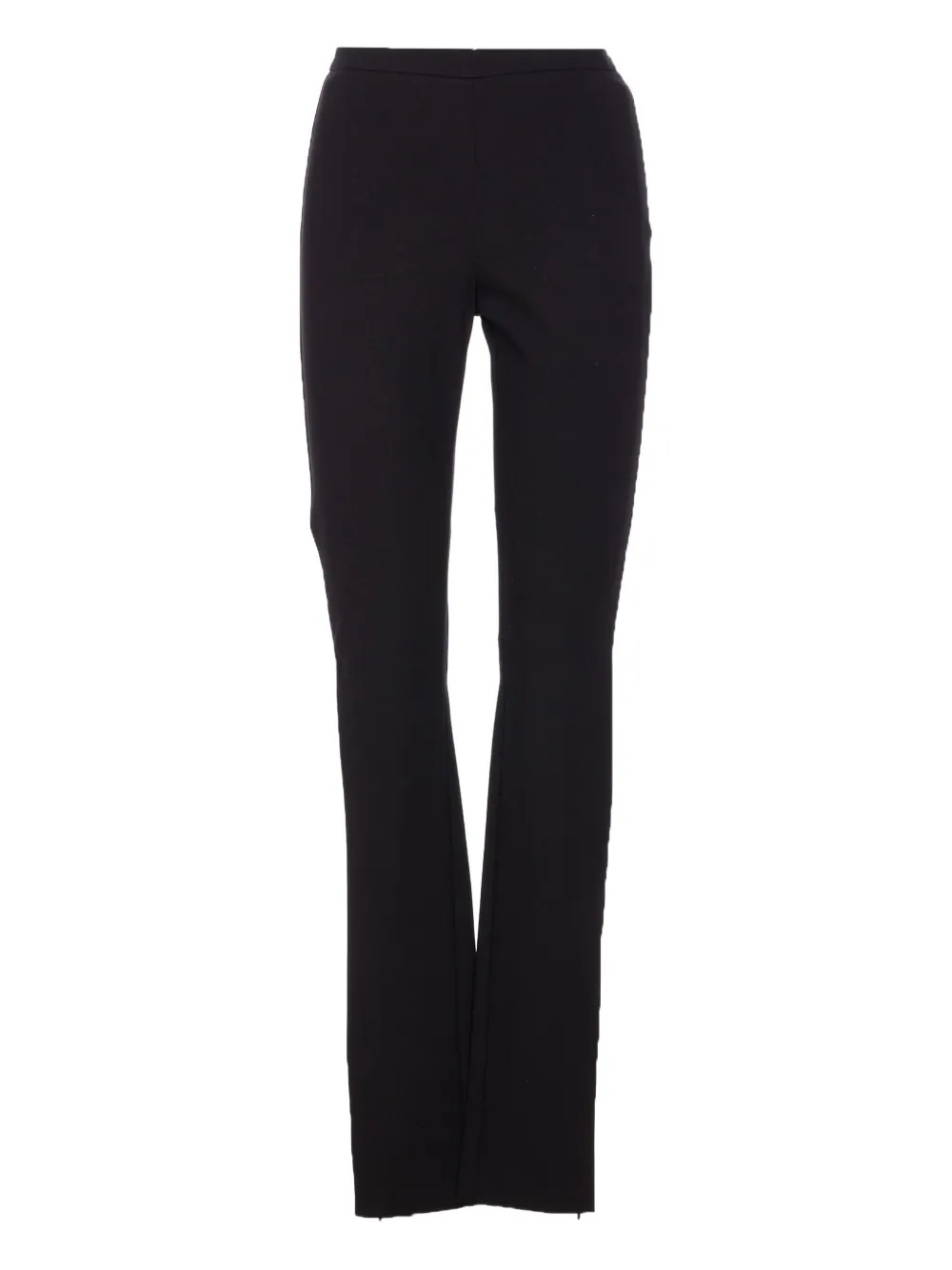 PINKO zip-detail trousers - ブラック PINKO zip-detail trousers - ブラック