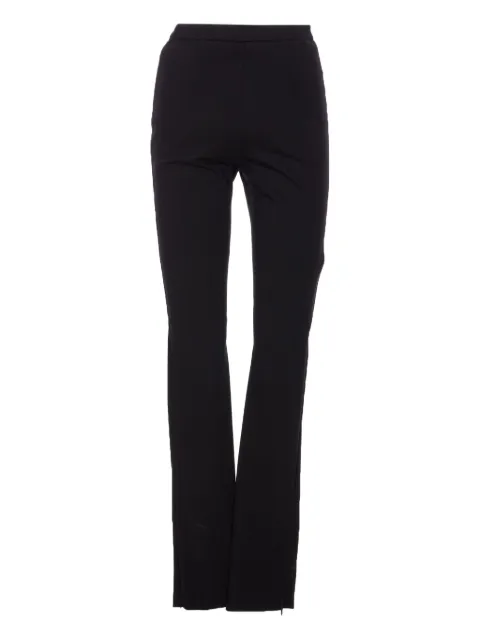 PINKO pantalones con detalle de cierres
