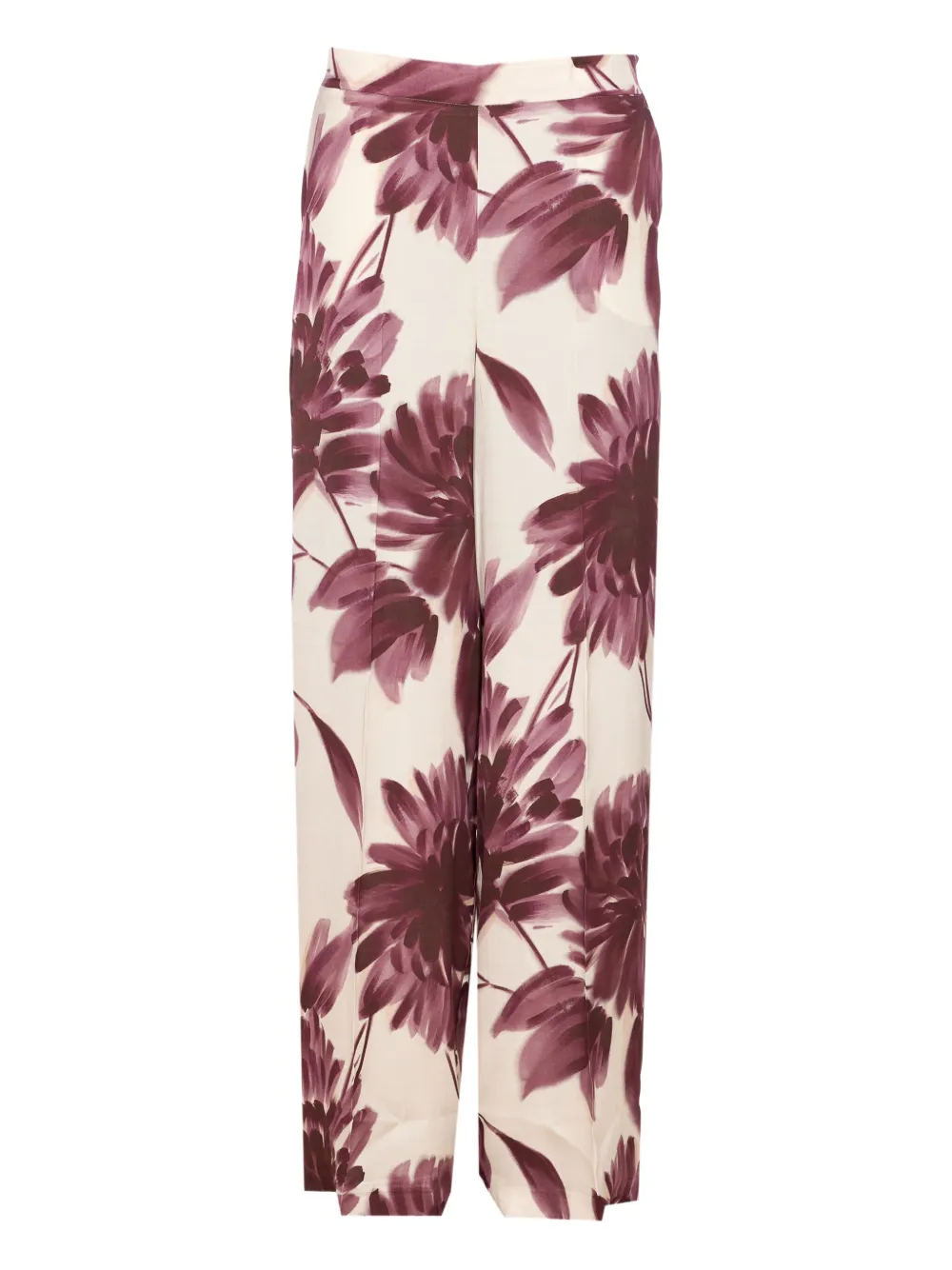 TWINSET floral trousers Rood