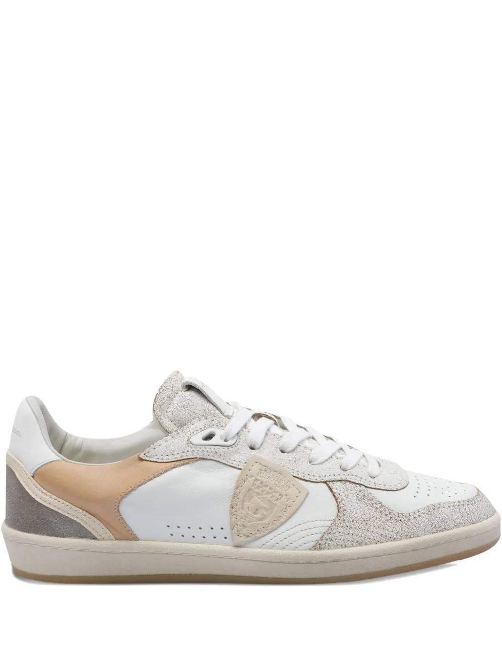 Philippe Model Paris Pgal round-toe sneakers Neutrals