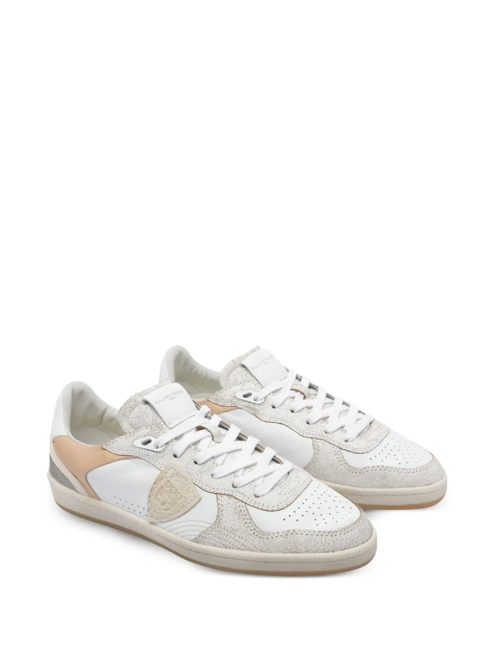 Philippe Model Paris Pgal round-toe sneakers Neutrals