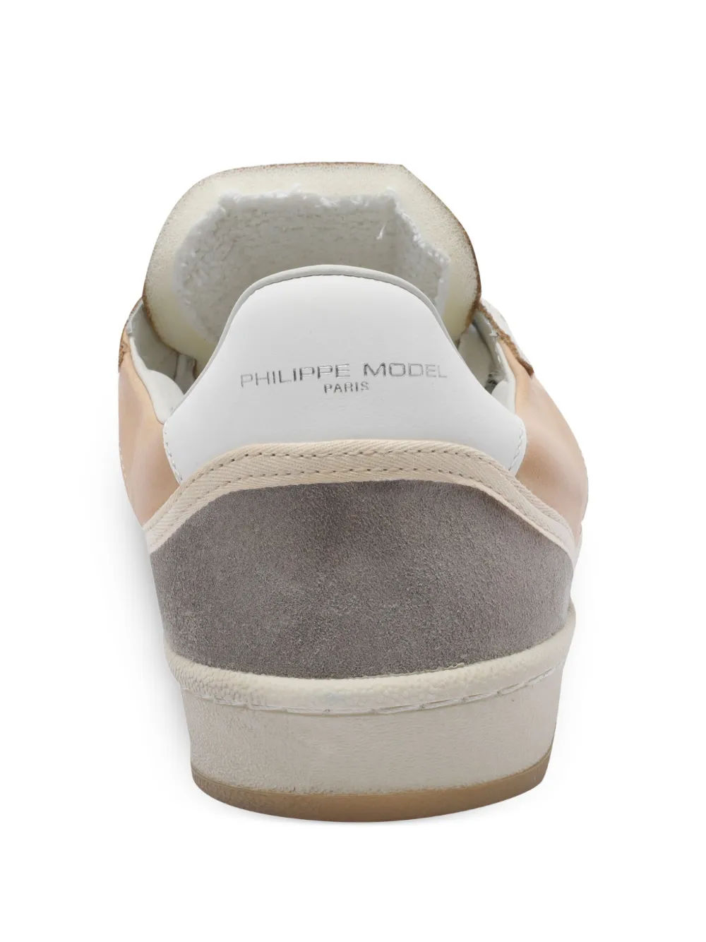 Philippe Model Paris Pgal round-toe sneakers Neutrals
