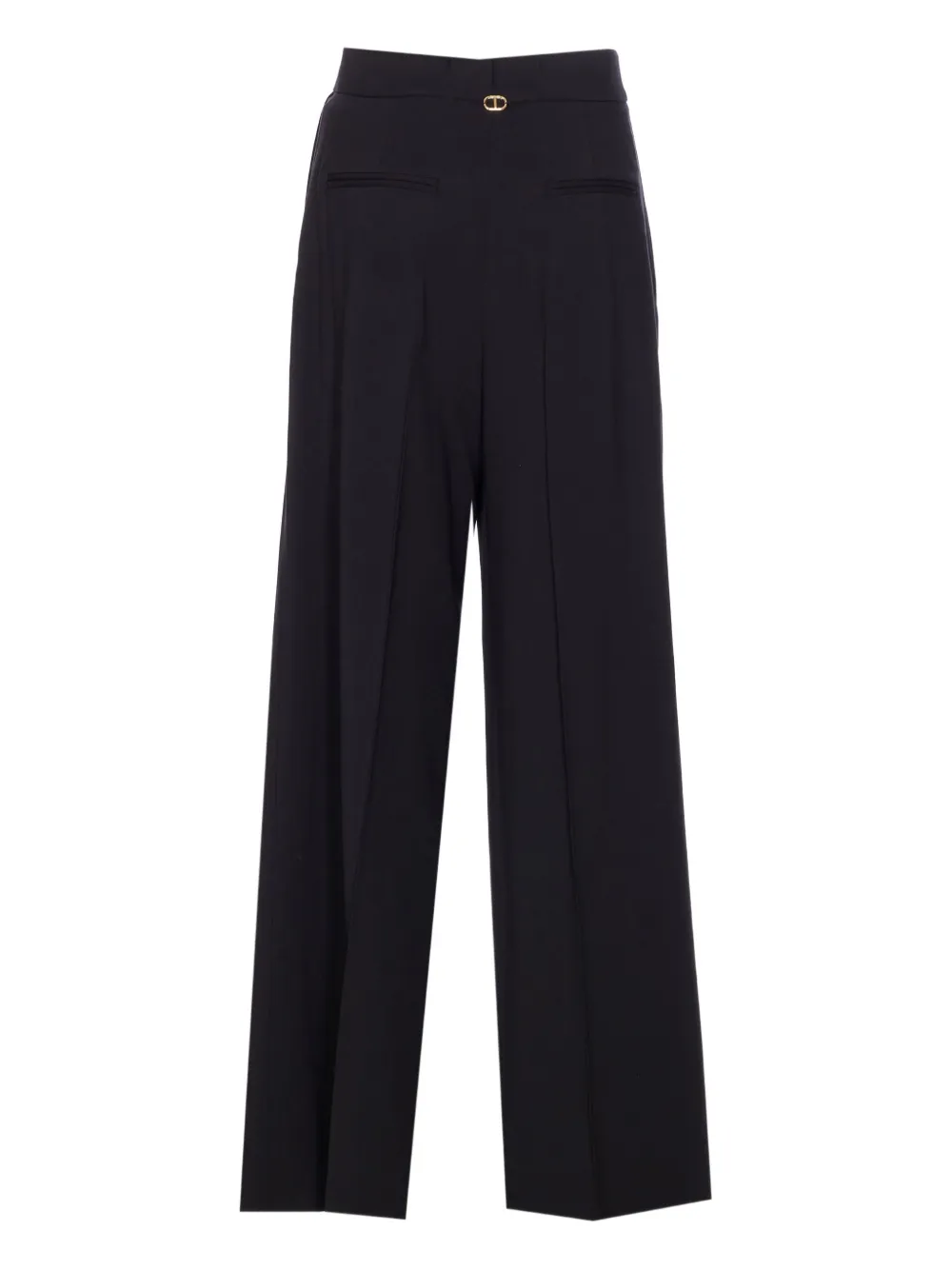 TWINSET high-rise trousers Zwart