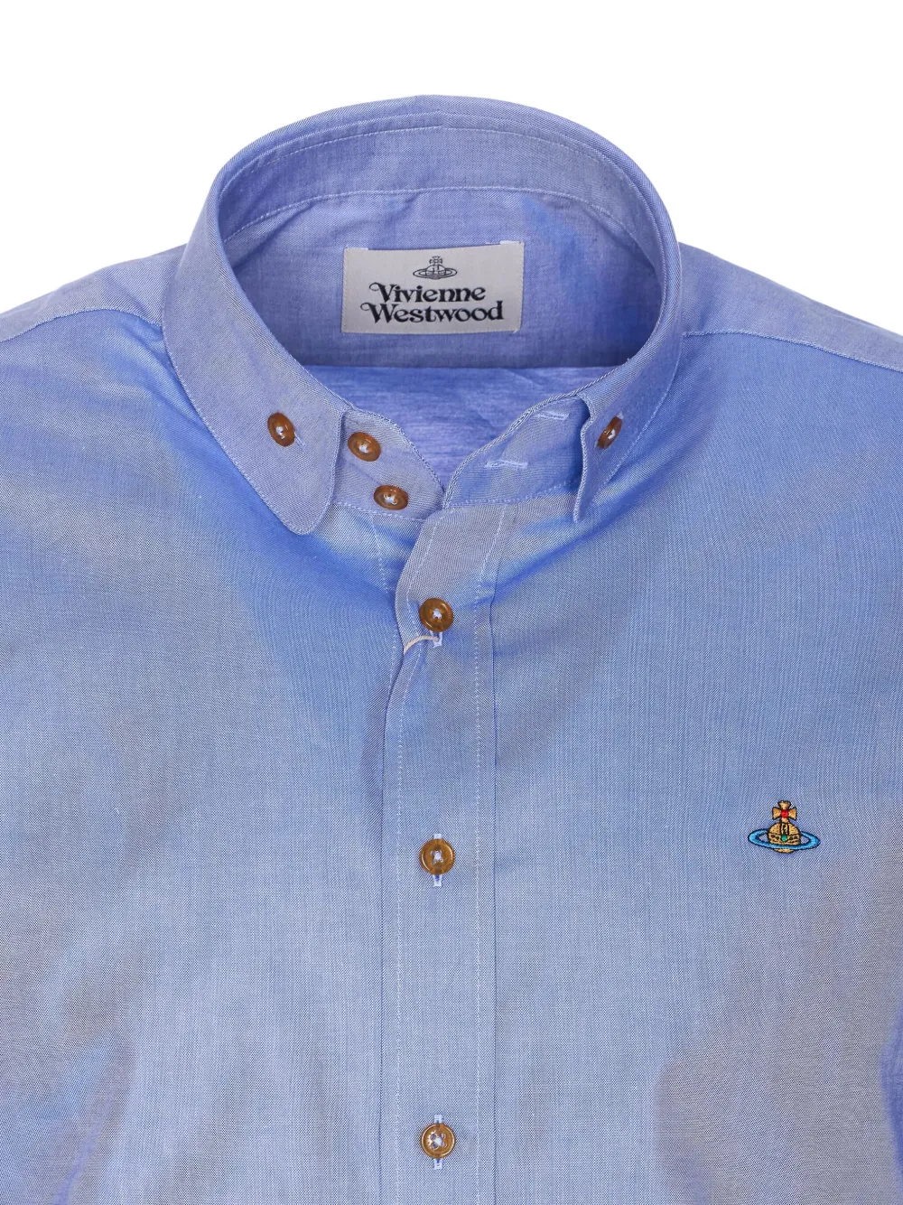 Vivienne Westwood Katoenen overhemd Blauw