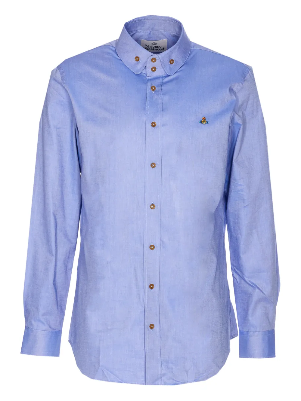Vivienne Westwood Katoenen overhemd Blauw