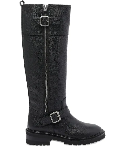 Via Roma 15 leather knee-high boots