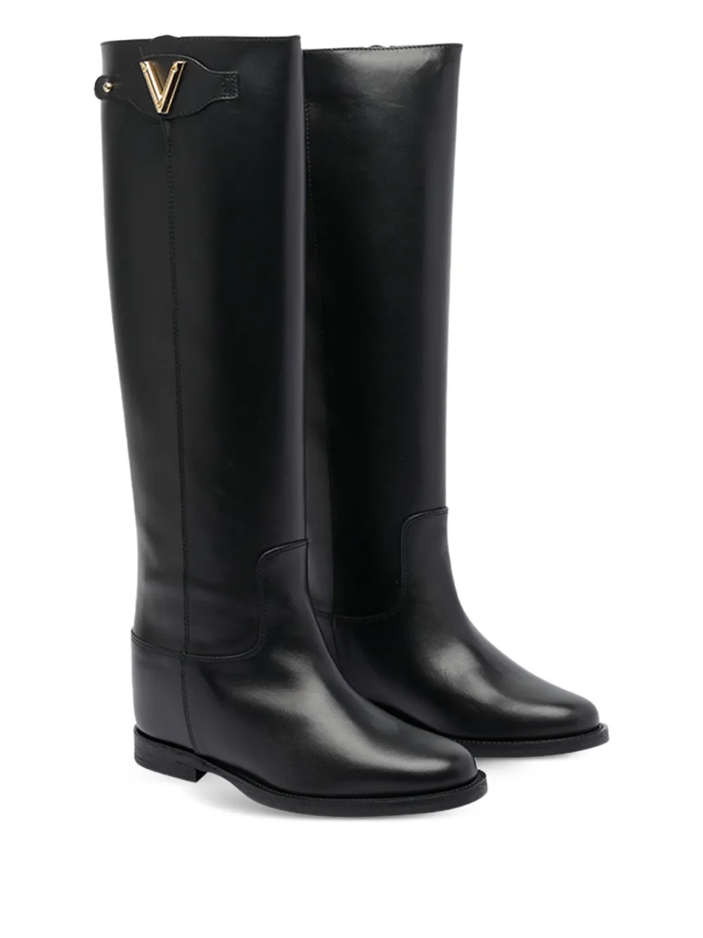 Via Roma 15 leather knee-high boots | Knee-High Boots | Image 2