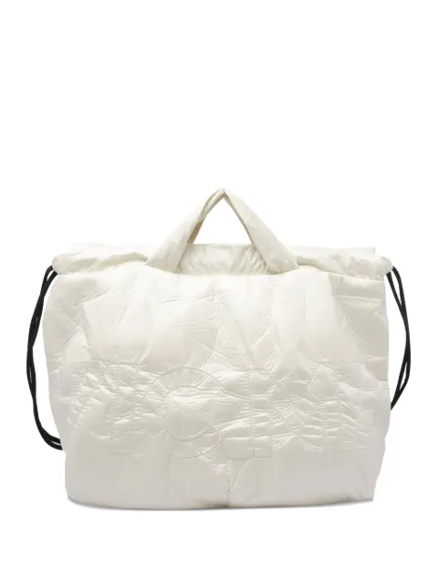 Vic Matie quilted logo-detail tote bag
