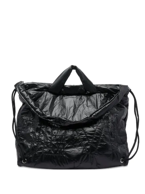 Vic Matie quilted drawstring clutch bag