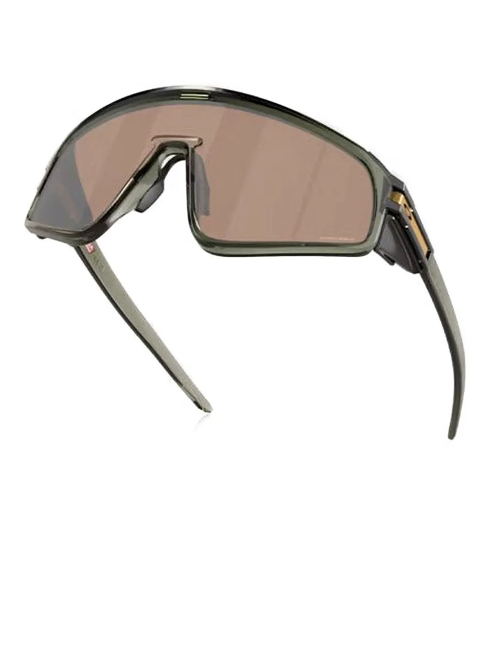 Oakley Zonnebril met schild montuur Groen