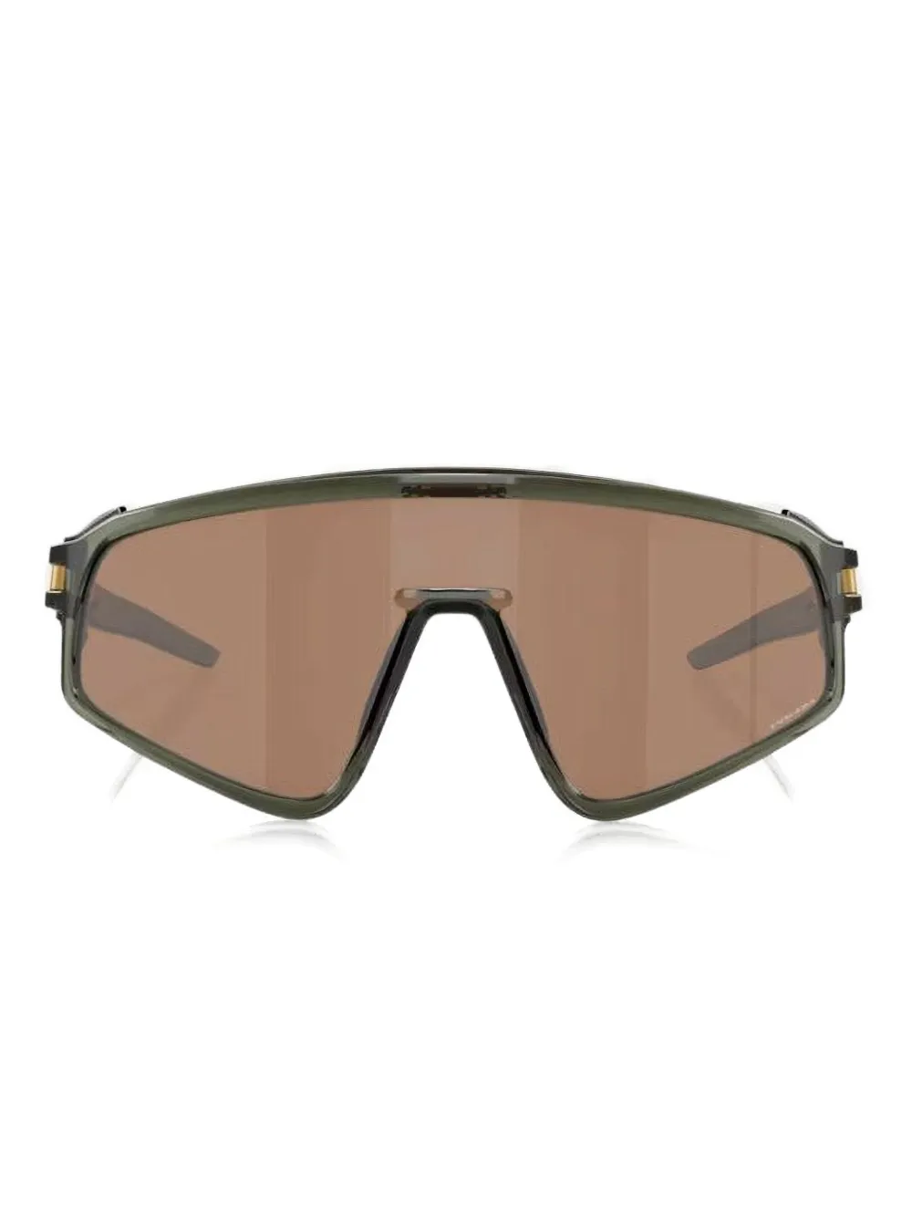 Oakley Zonnebril met schild montuur Groen