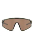 Oakley shield-frame sunglasses - Green