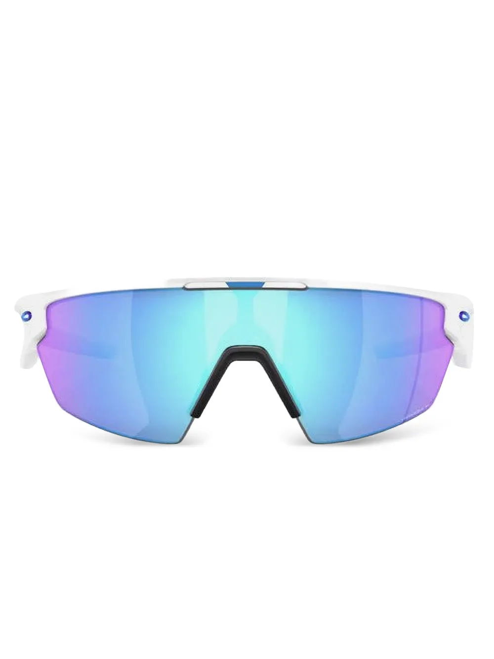 Oakley shield-frame sunglasses Blauw