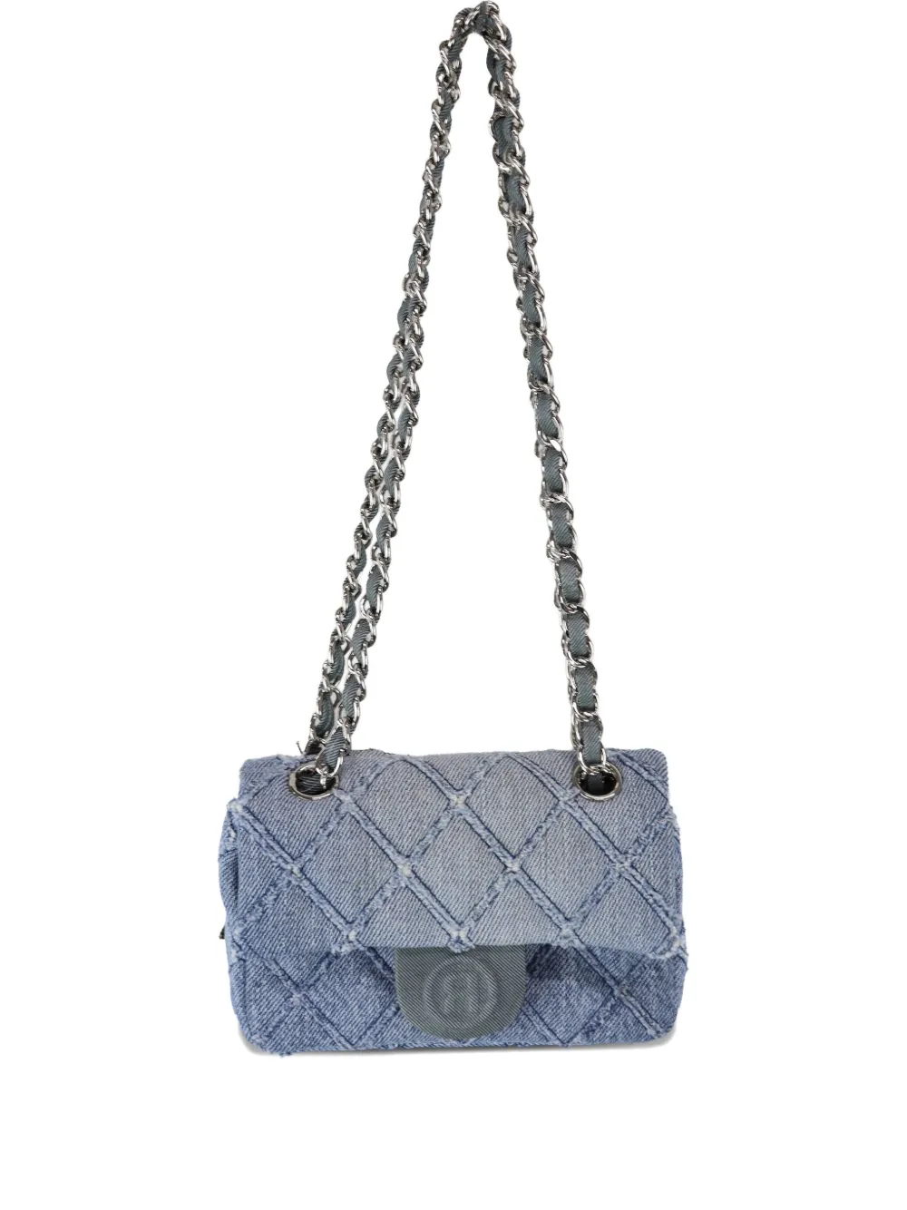 Readymade Rhombus quilted shoulder bag | Blue | Image 1