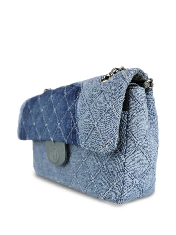 READYMADE♡ RHOMBUS DENIM CHAIN BAG READYMADE | RHOMBUS DENIM BAG