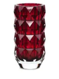 Baccarat Louxor crystal vase - Red