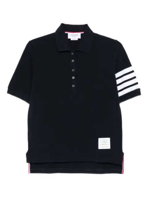 Thom Browne 4-stripe sleeve polo shirt
