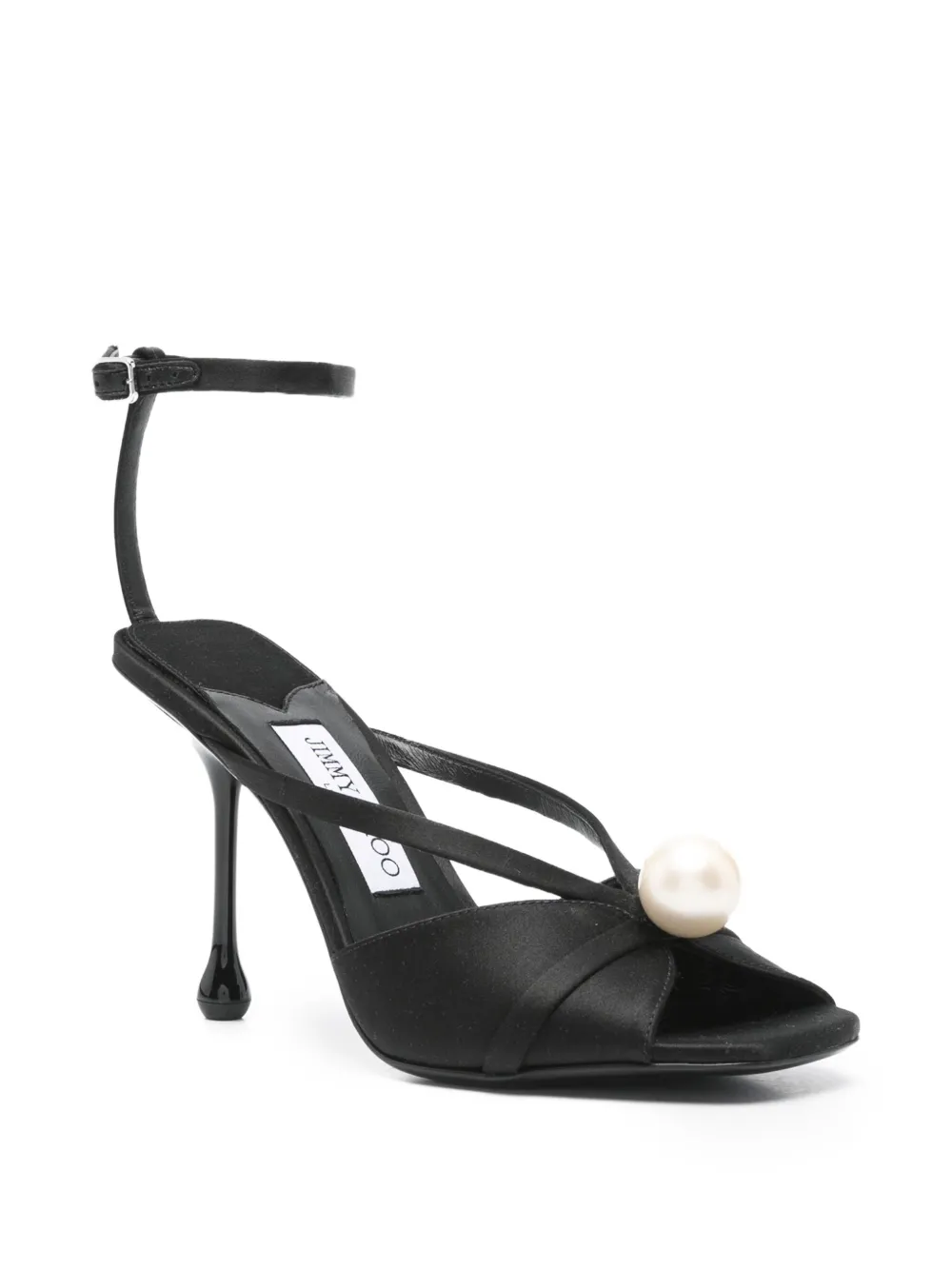 Jimmy Choo 100mm Siva sandals Black