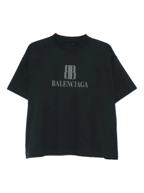 Balenciaga logo-print cotton T-shirt