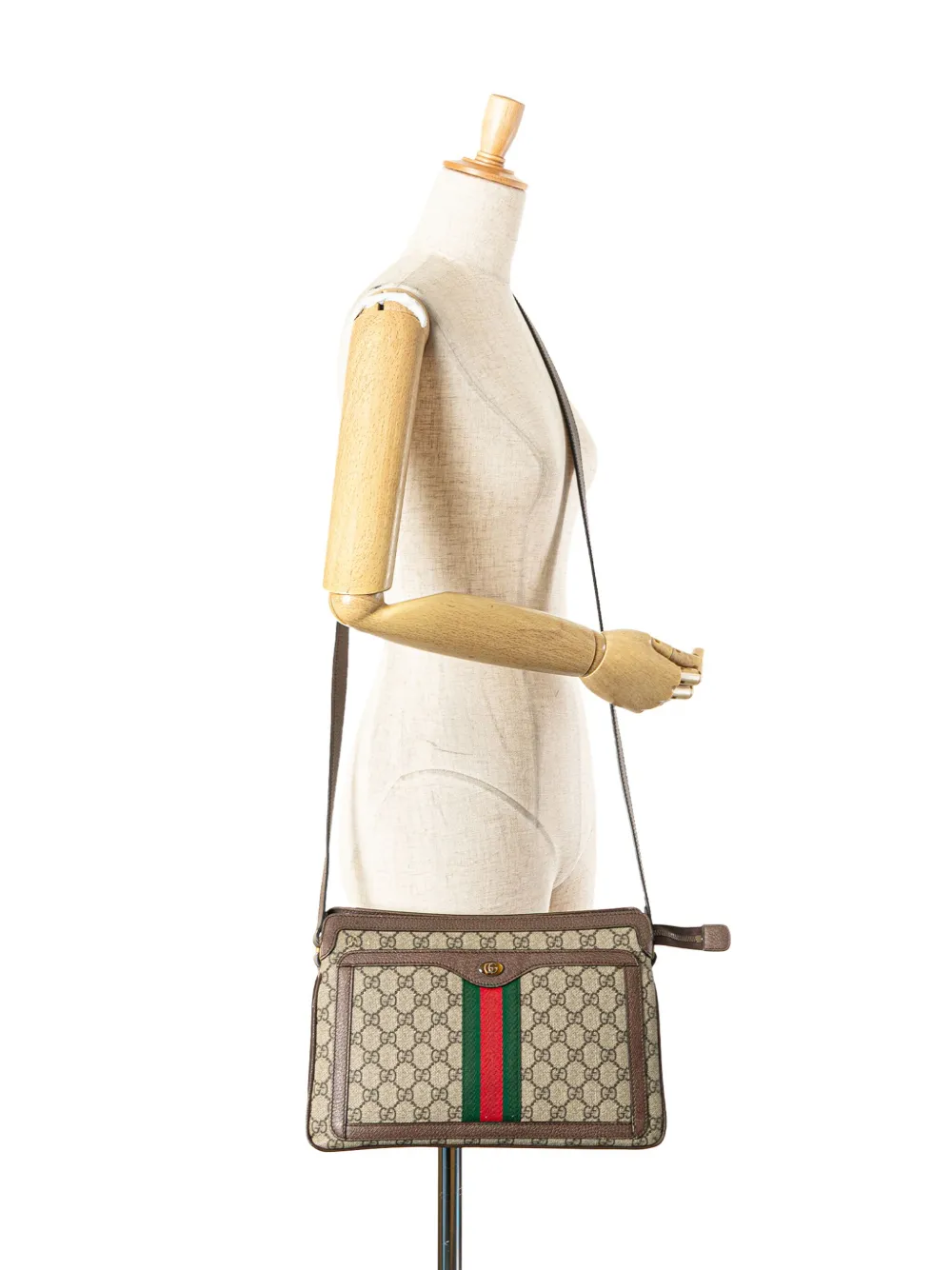 Gucci Pre-Owned 2016-2025 Medium GG Supreme Ophidia crossbody bag | Pre-Owned | Image 2